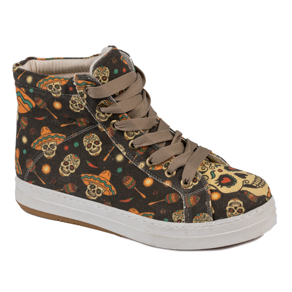 SKULL DUBOKE PATIKE - SMEĐE