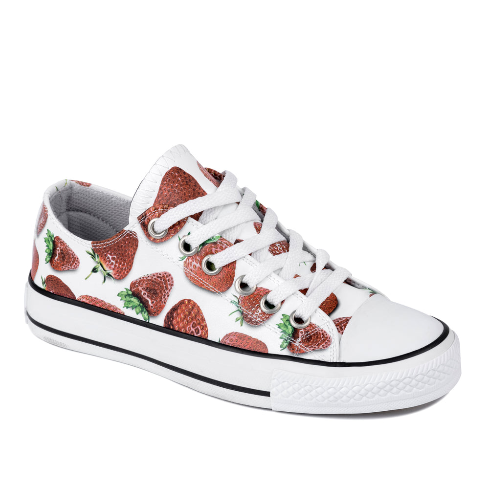 STRAWBERRY PLITKE PATIKE - BELE