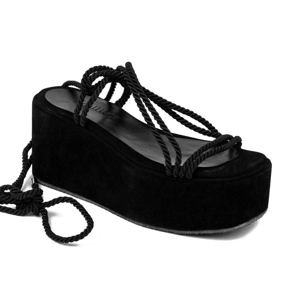 RIMLJANKE NA PLATFORMU SA UČKUROM - CRNE