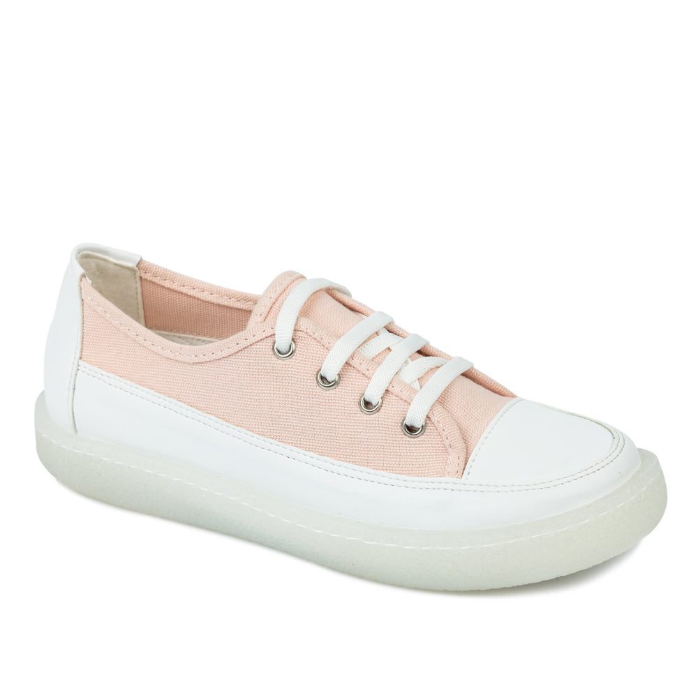 PLITKE PATIKE SA VISOKIM ĐONOM - ROZE