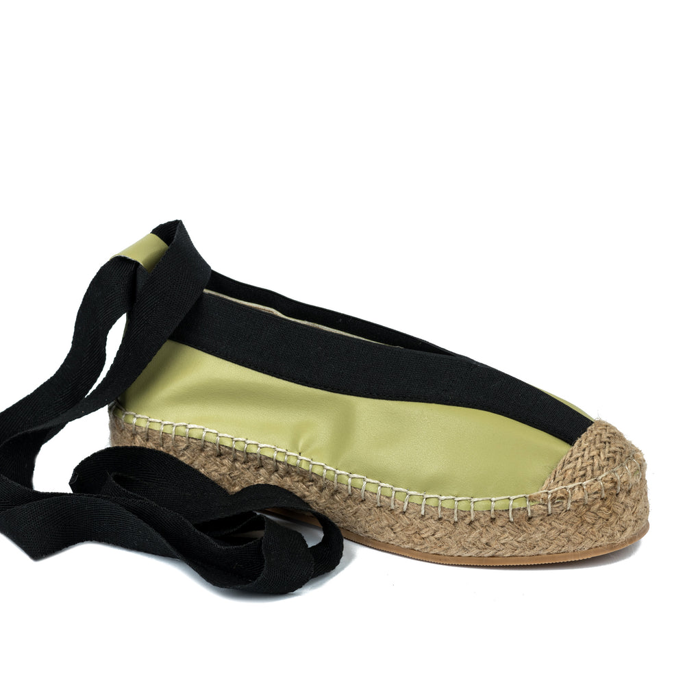 Ženske espadrile A245 - ZELENA