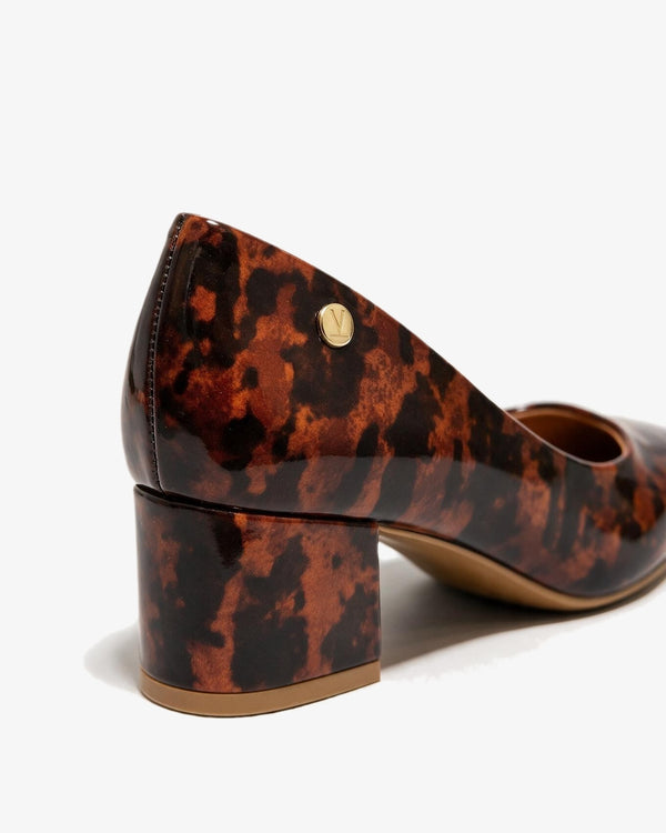 Štikle G553 - VIZZANO - na deblju štiklu - LEOPARD