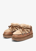 Gležnjače D.Franklin Nordic Trk Fur Low Camel G637 - KAMEL