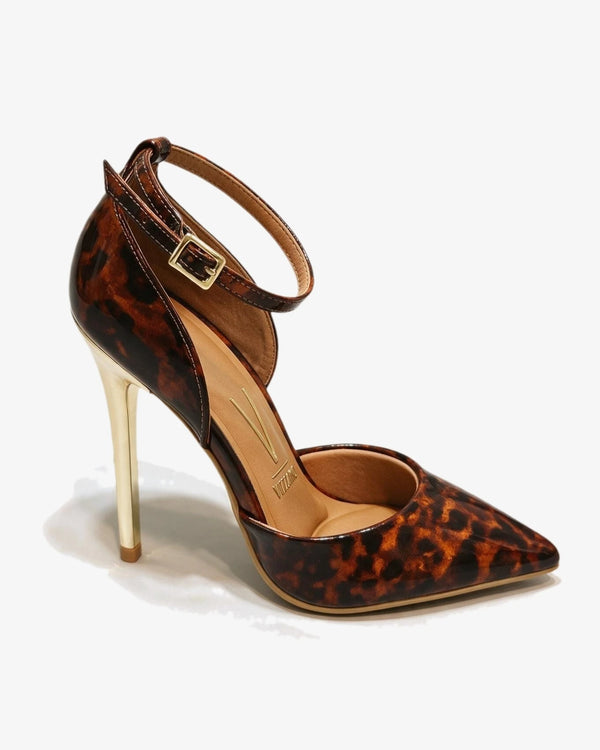 Štikle G546 - VIZZANO - na tanku štiklu - LEOPARD